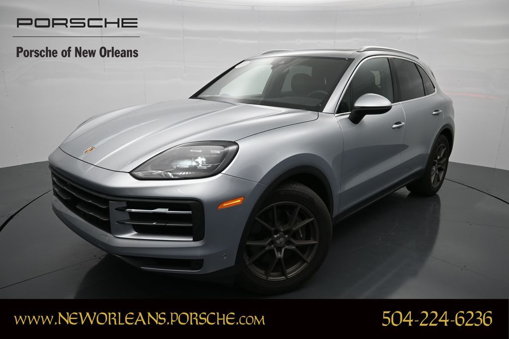 Dolomite Silver Metallic 2025 Porsche Cayenne SUV / Crossover All-Wheel Drive 8-Speed Automatic