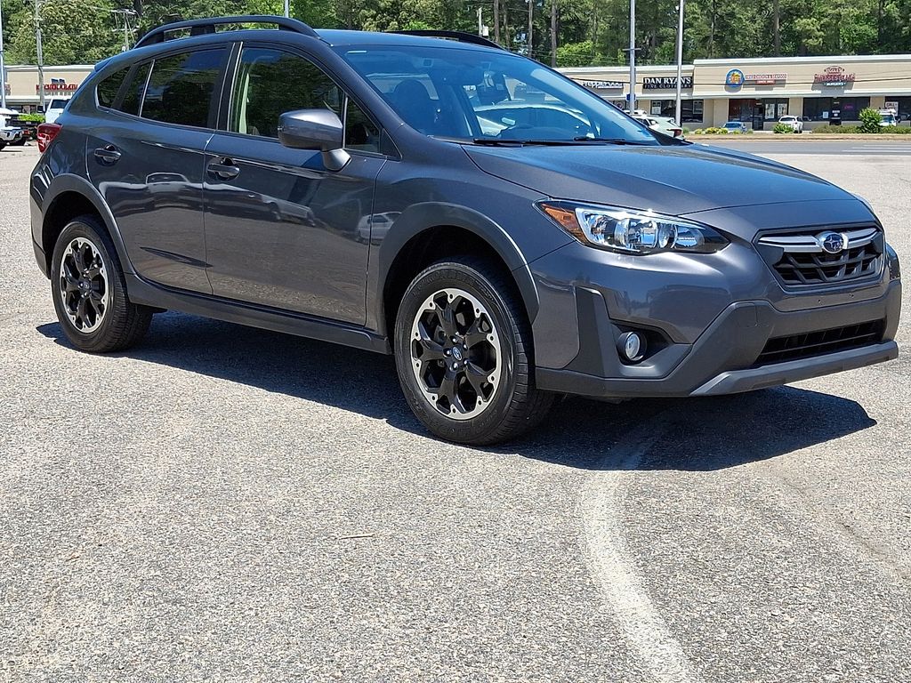 Magnetite Gray Metallic 2023 Subaru Crosstrek Premium AWD SUV / Crossover All-Wheel Drive Continuously Variable Transmission
