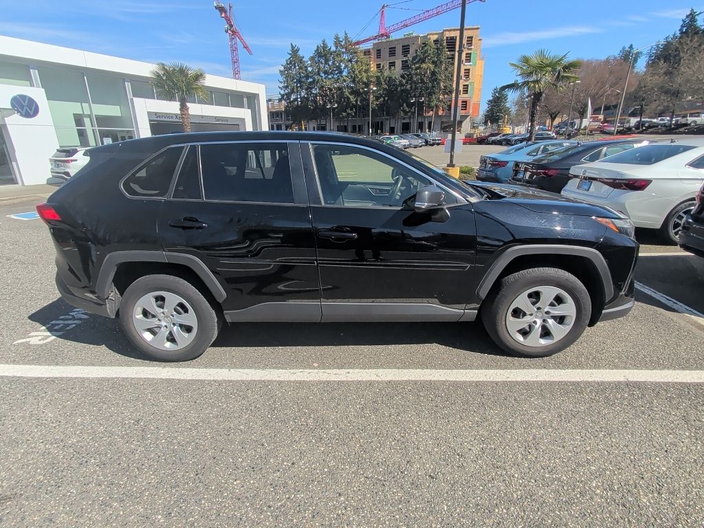 Midnight Black 2023 Toyota RAV4 LE FWD SUV / Crossover Front-Wheel Drive 8-Speed Automatic