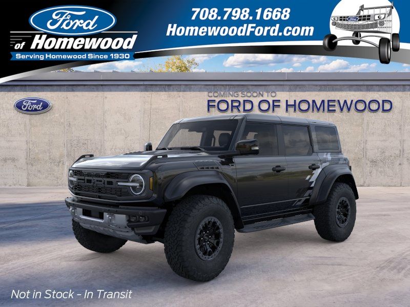 Shadow Black 2026 Ford Bronco Raptor SUV / Crossover Four-Wheel Drive Automatic