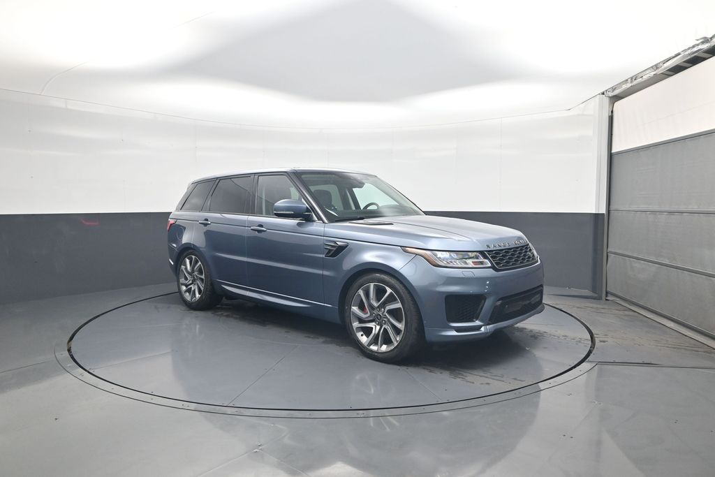 Blue 2020 Land Rover Range Rover Sport SUV / Crossover All-Wheel Drive 8-Speed Automatic
