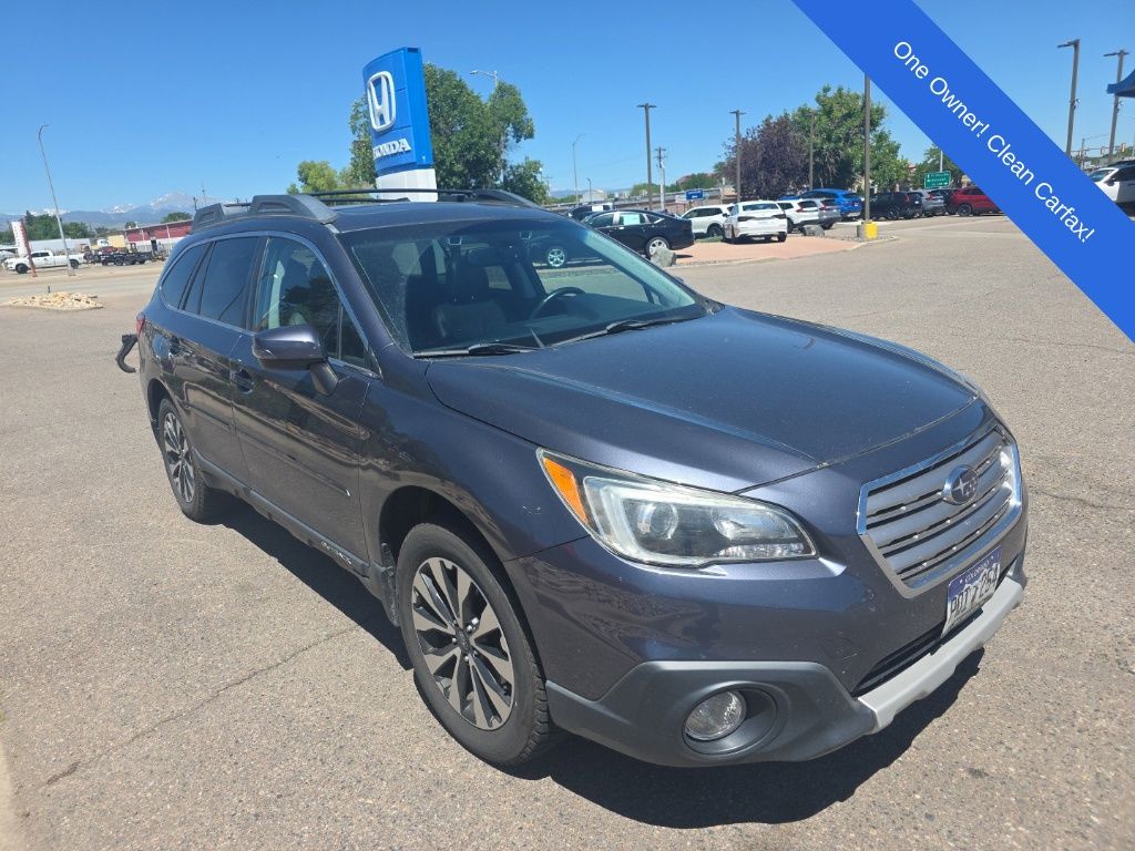 Carbide Gray Metallic 2016 Subaru Outback 2.5i Limited Wagon All-Wheel Drive Continuously Variable Transmission