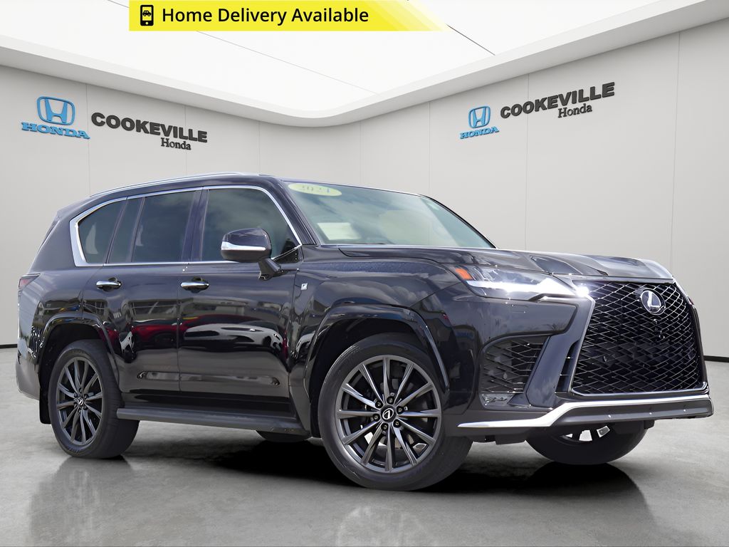 Black Onyx 2024 Lexus LX 600 F Sport Handling AWD SUV / Crossover All-Wheel Drive Automatic