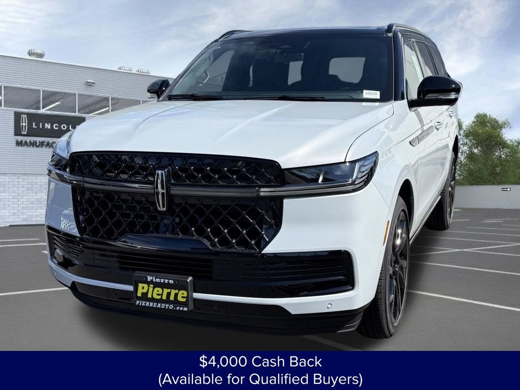 Crystal White 2026 Lincoln Navigator SUV / Crossover Four-Wheel Drive Automatic