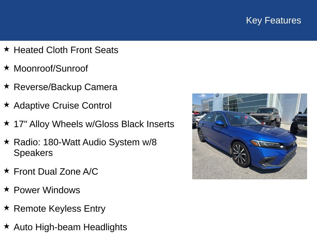 2023 Honda Civic EX
