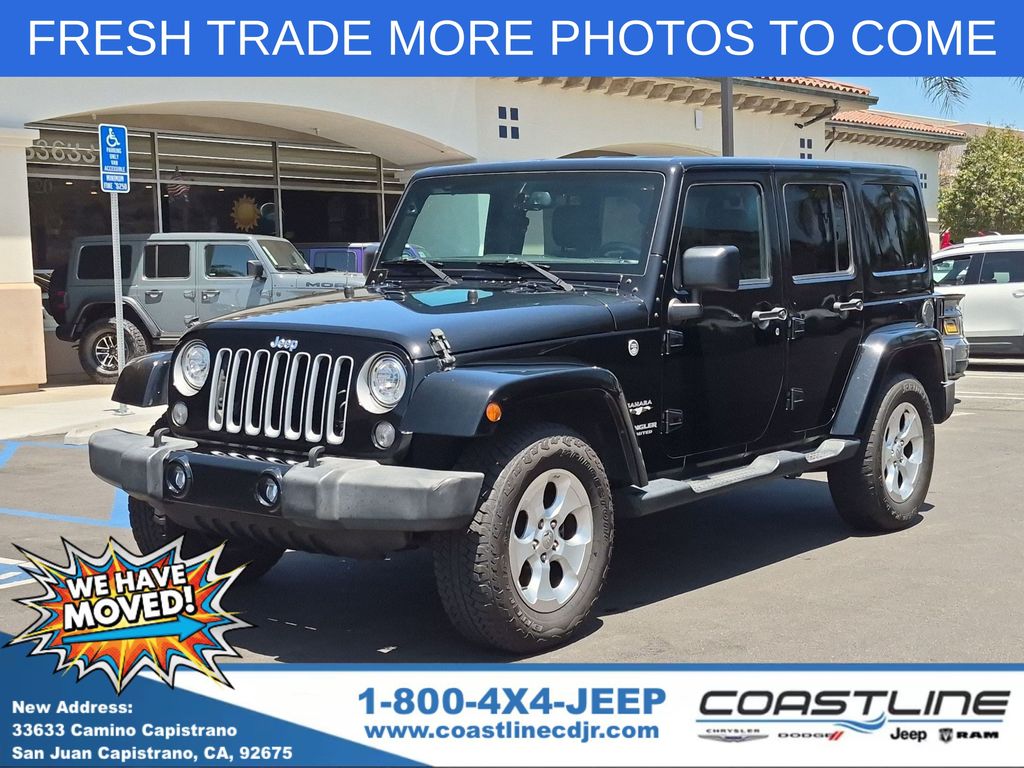 Black Clearcoat 2017 Jeep Wrangler SUV / Crossover Four-Wheel Drive 5-Speed Automatic