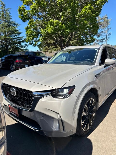 Gray (Platinum Quartz) 2024 Mazda CX-90 SUV / Crossover All-Wheel Drive 8-Speed Automatic