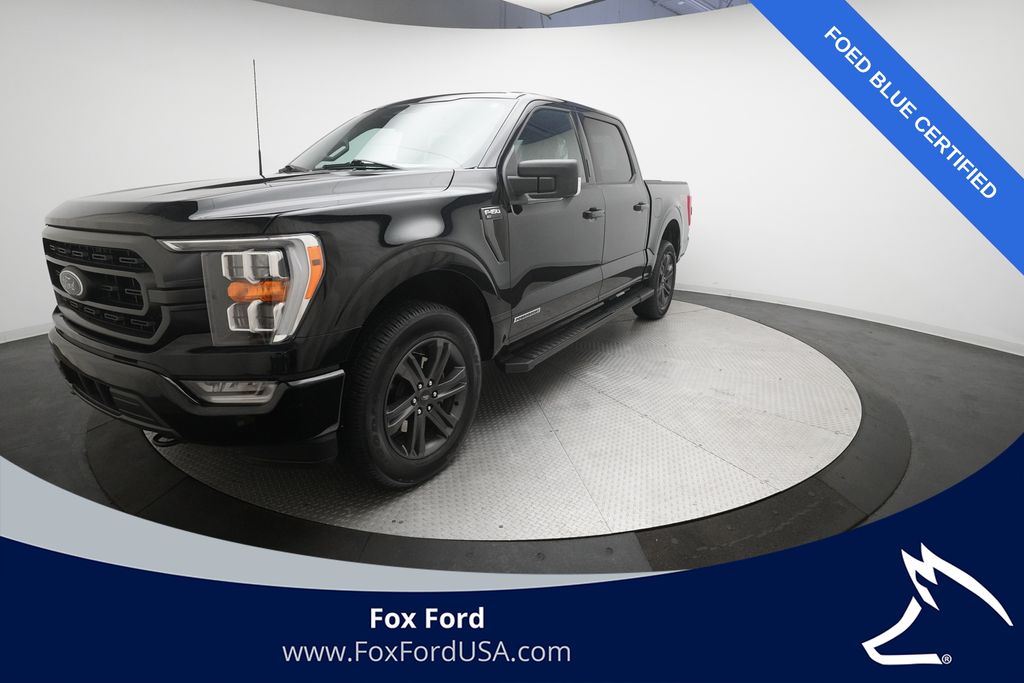 Black Metallic 2023 Ford F-150 Pickup Truck Four-Wheel Drive Automatic