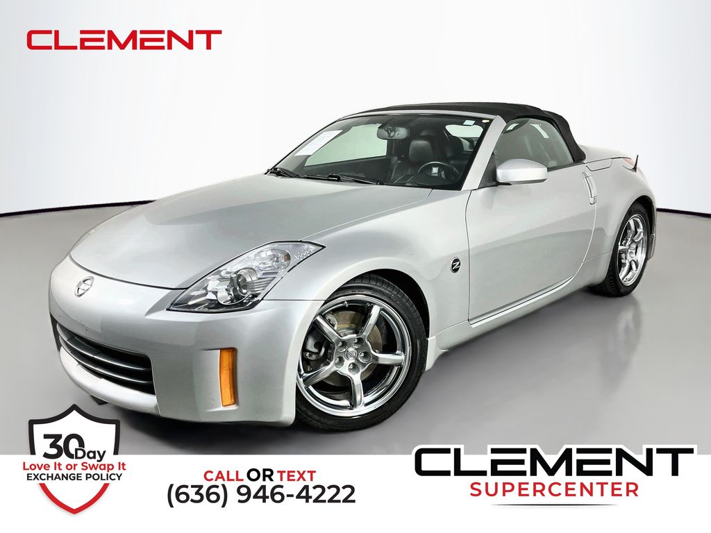 Silver Alloy Metallic 2007 Nissan 350Z Touring Coupe Rear-Wheel Drive 5-Speed Automatic Overdrive
