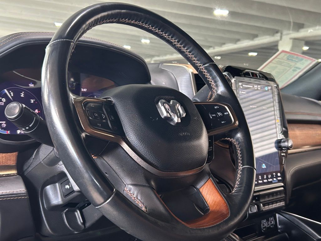 Used 2024 Diamond Black Crystal Pearlcoat Ram Longhorn image 59