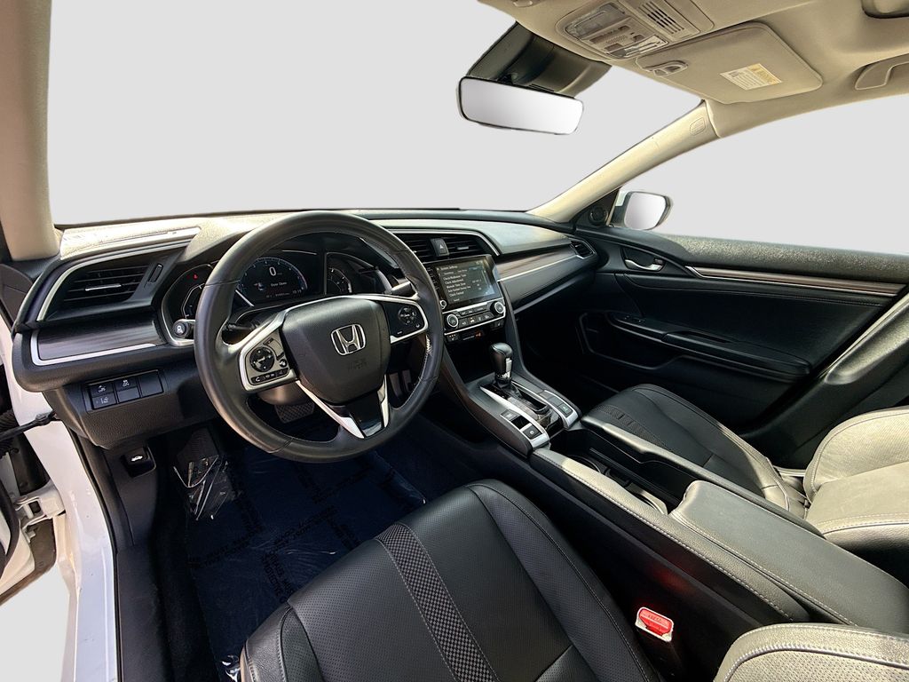 2020 Honda Civic EX-L White at Community Honda