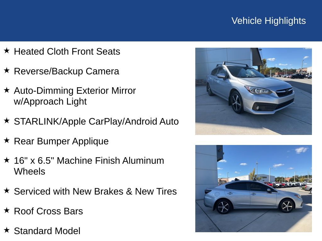 2021 Subaru Impreza Premium Sedan