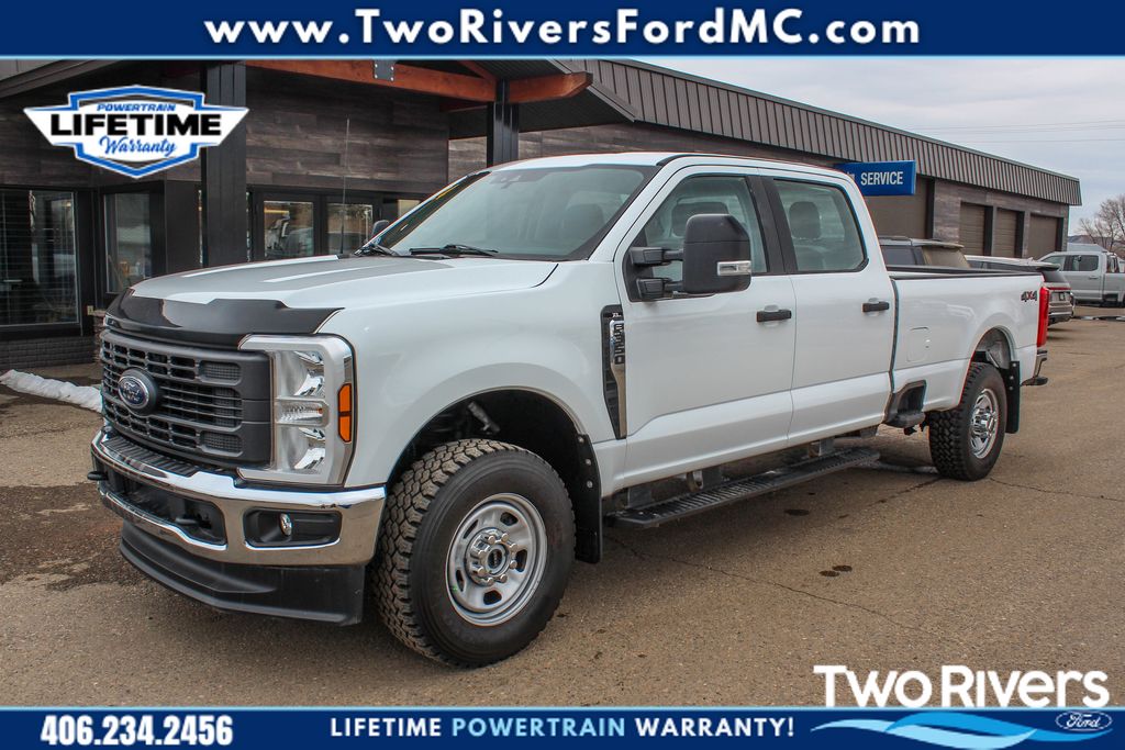 Oxford White 2024 Ford F-350 Super Duty Pickup Truck Four-Wheel Drive Automatic