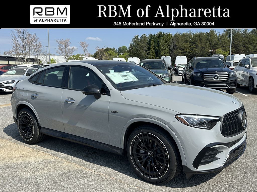 Gray (MANUFAKTUR Alpine Grey) 2026 Mercedes-Benz GLC AMG GLC 43 4MATIC SUV / Crossover All-Wheel Drive 9-Speed Automatic