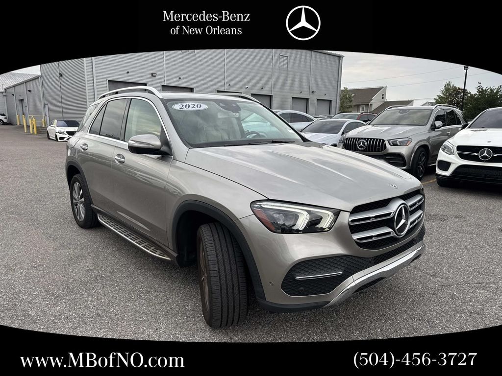 Mojave Silver Metallic 2020 Mercedes-Benz GLE 350 4MATIC SUV / Crossover All-Wheel Drive 9-Speed Automatic
