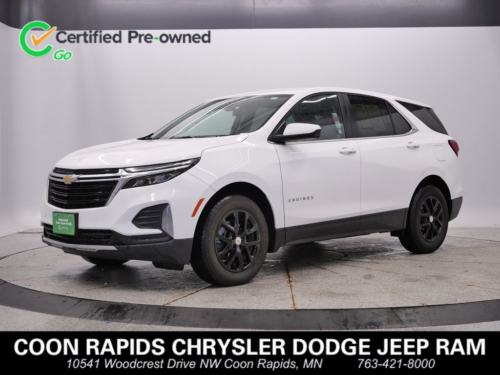 Summit White 2023 Chevrolet Equinox SUV / Crossover Front-Wheel Drive 6-Speed Automatic Overdrive