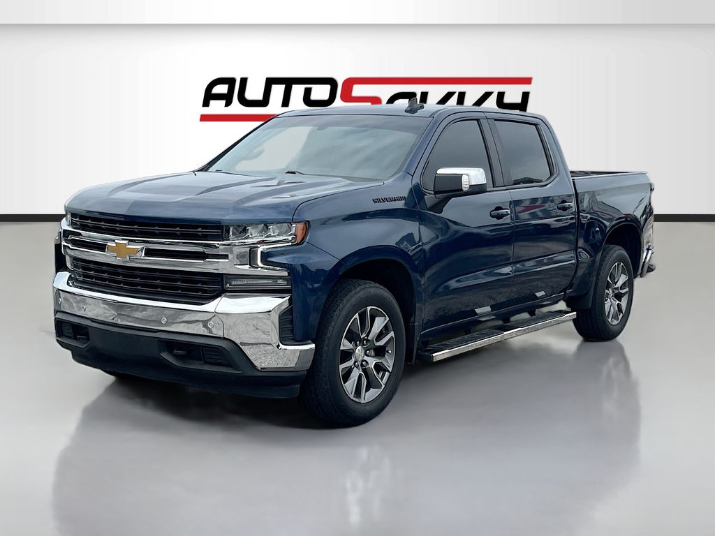 Used 2021 Blue Chevrolet LT image 3
