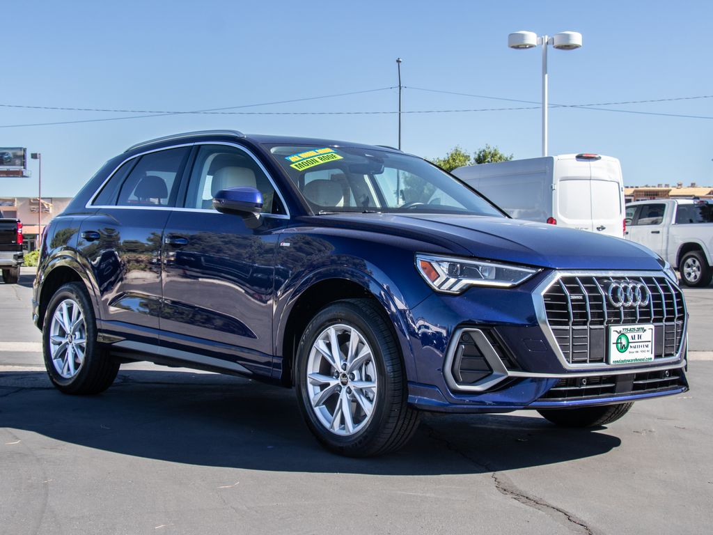 Navarra Blue Metallic 2025 Audi Q3 SUV / Crossover All-Wheel Drive 8-Speed Automatic