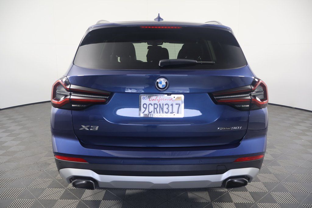 2022 BMW X3 sDrive30i 5