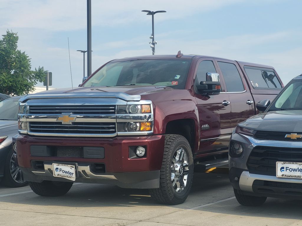 Butte Red Metallic 2016 Chevrolet Silverado 2500HD Pickup Truck Four-Wheel Drive 6-Speed Automatic