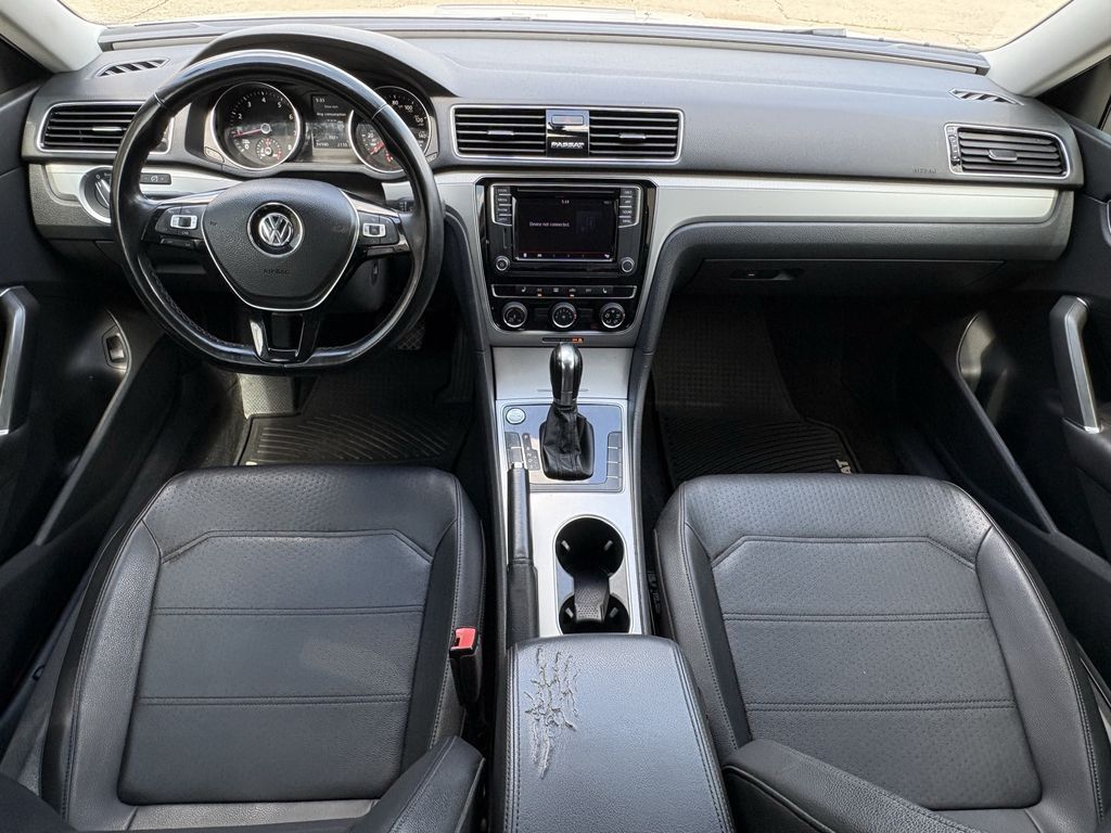 2019 Volkswagen Passat 2.0T Wolfsburg White at Joe Myers Mazda Kia