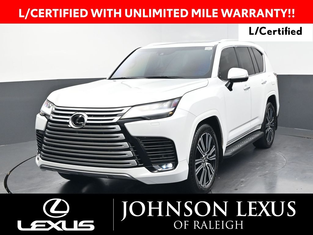 Eminent White Pearl 2024 Lexus LX SUV / Crossover All-Wheel Drive Automatic
