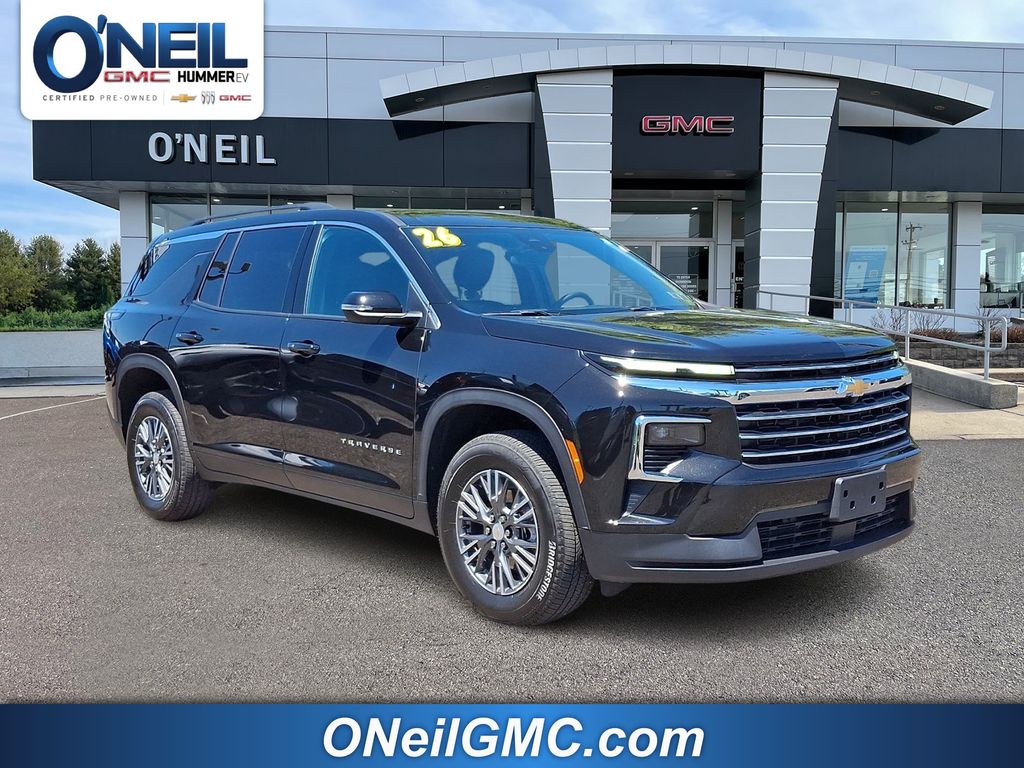 Mosaic Black Metallic 2026 Chevrolet Traverse SUV / Crossover Four-Wheel Drive 8-Speed Automatic