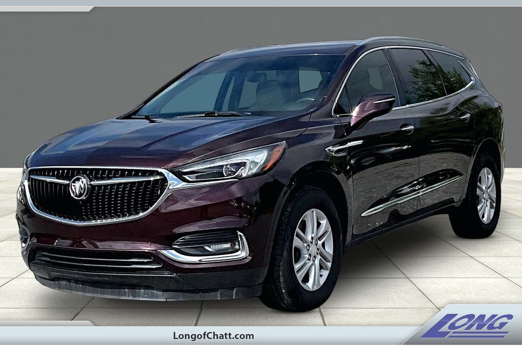 Black Cherry Metallic 2018 Buick Enclave SUV / Crossover Front-Wheel Drive 9-Speed Automatic