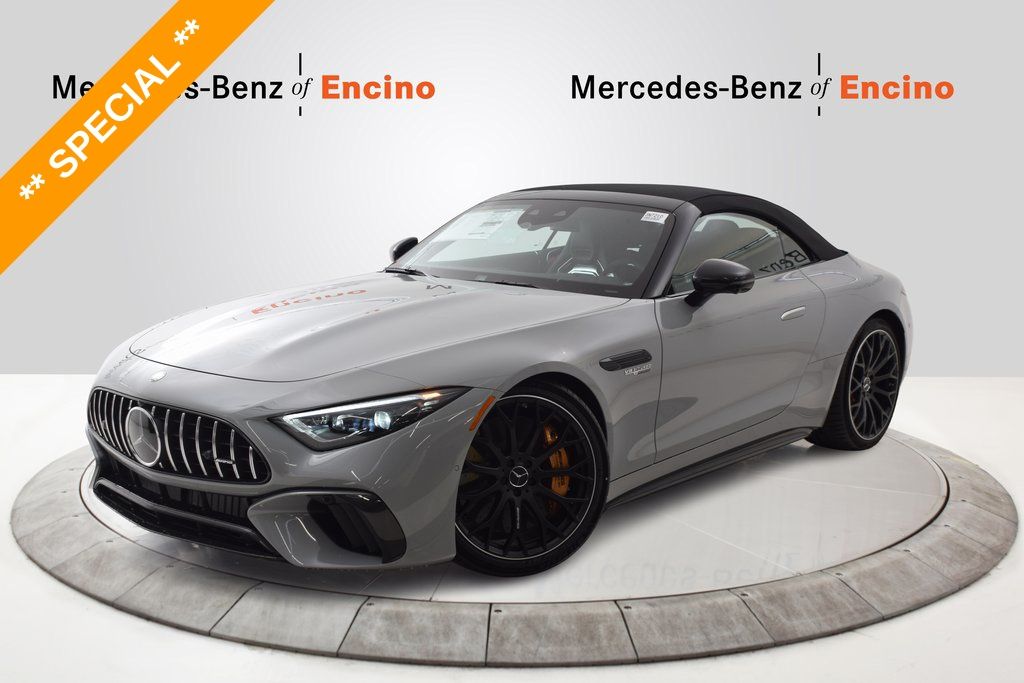 Alpine 2025 Mercedes-Benz SL-Class Convertible All-Wheel Drive 9-Speed Automatic