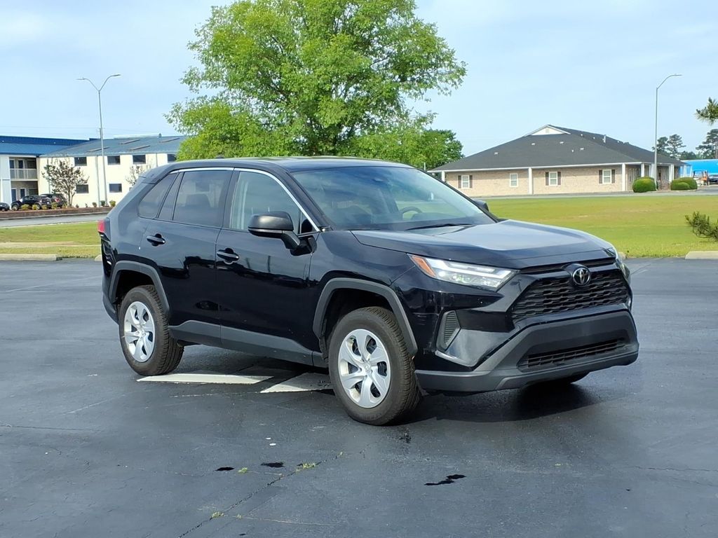 Midnight Black Metallic 2024 Toyota RAV4 LE FWD SUV / Crossover Front-Wheel Drive 8-Speed Automatic