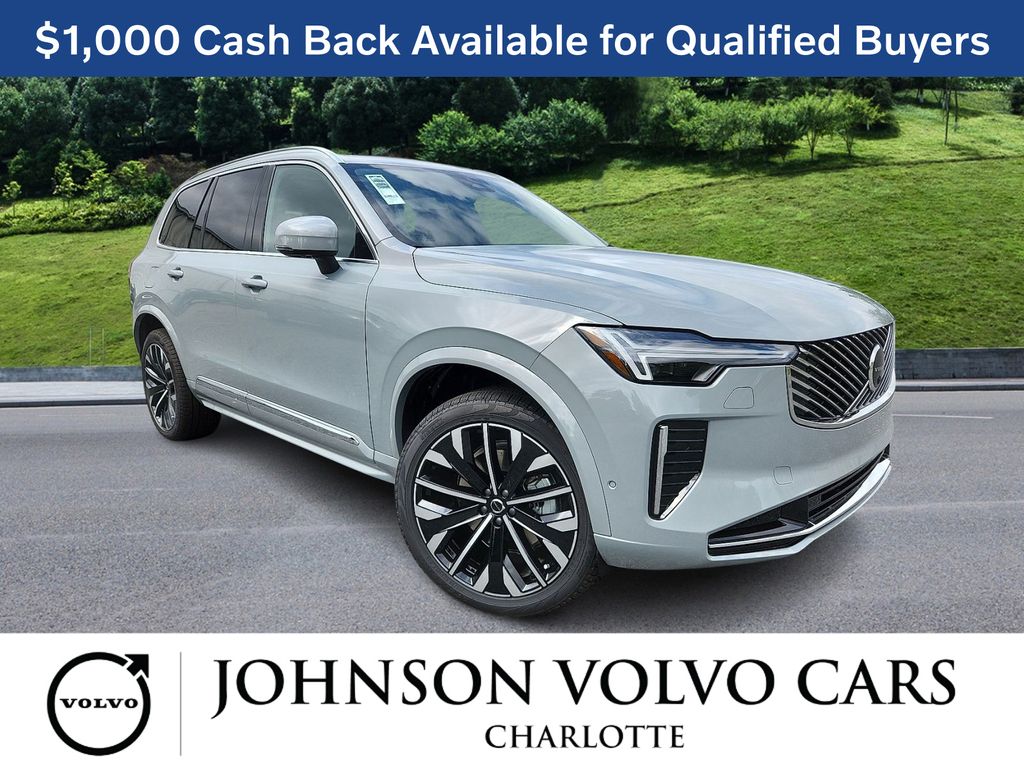 Gray Metallic 2026 Volvo XC90 B6 Plus 7-Passenger AWD SUV / Crossover All-Wheel Drive Automatic