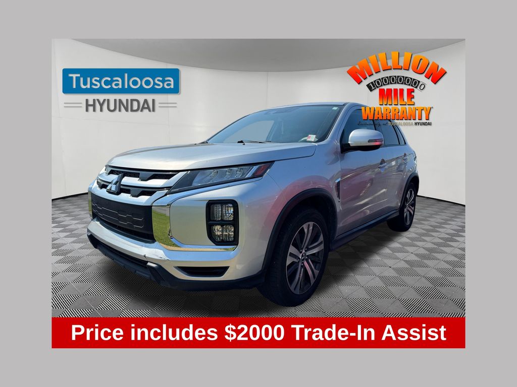 Silver 2022 Mitsubishi Outlander Sport SUV / Crossover All-Wheel Drive Continuously Variable Transmission