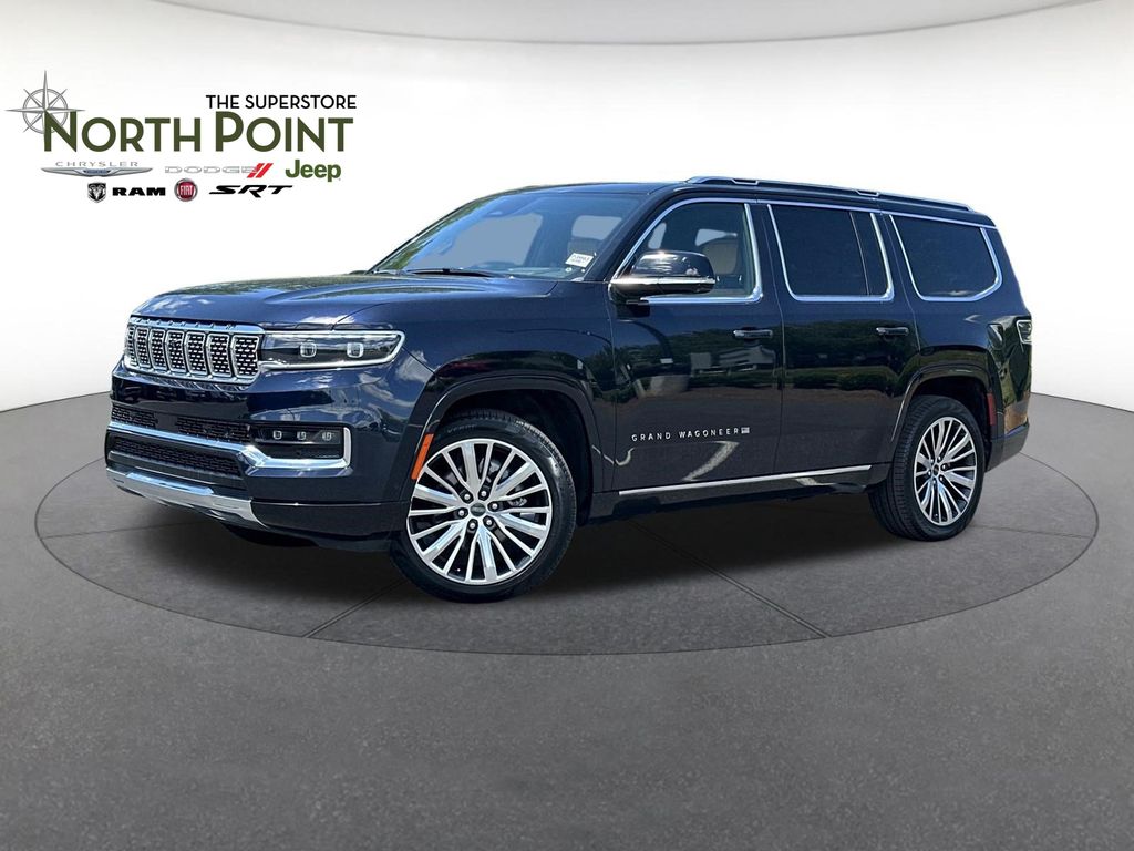 Midnight Sky 2024 Jeep Grand Wagoneer SUV / Crossover Four-Wheel Drive 8-Speed Automatic