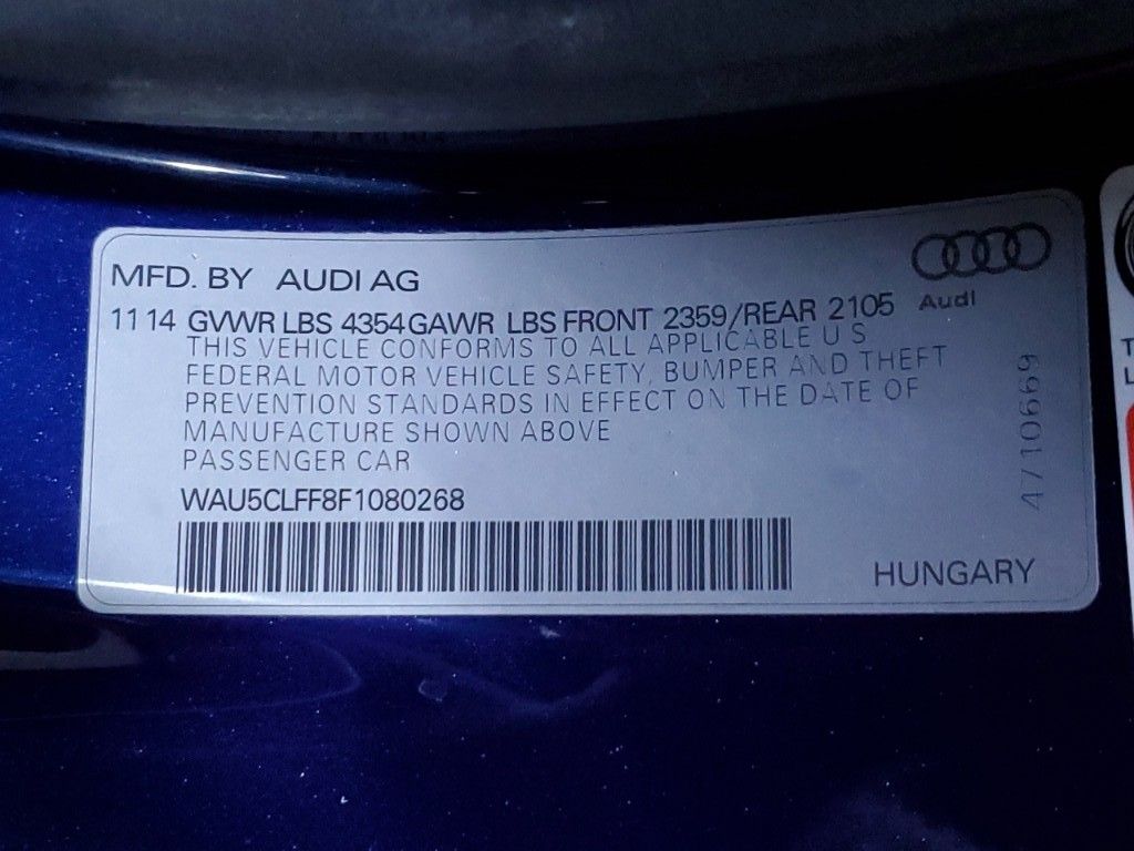 2015 Audi A3 1.8T Premium Plus 37