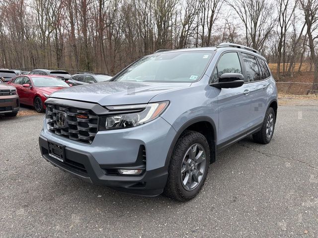 Gray 2025 Honda Passport TrailSport AWD SUV / Crossover All-Wheel Drive 9-Speed Automatic