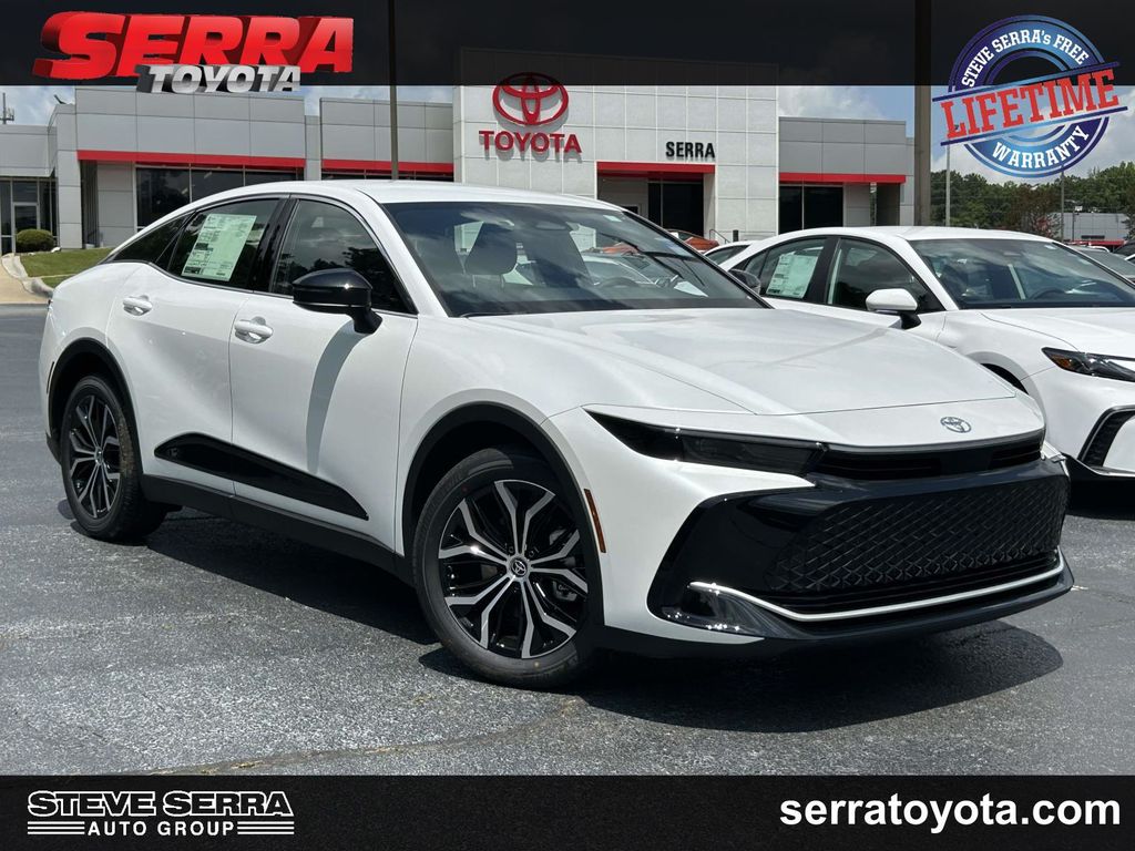 White 2026 Toyota Crown Sedan All-Wheel Drive Continuously Variable Transmission