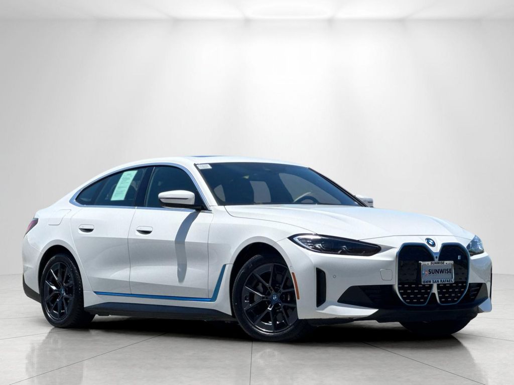 Alpine White 2023 BMW i4 Sedan Rear-Wheel Drive Automatic