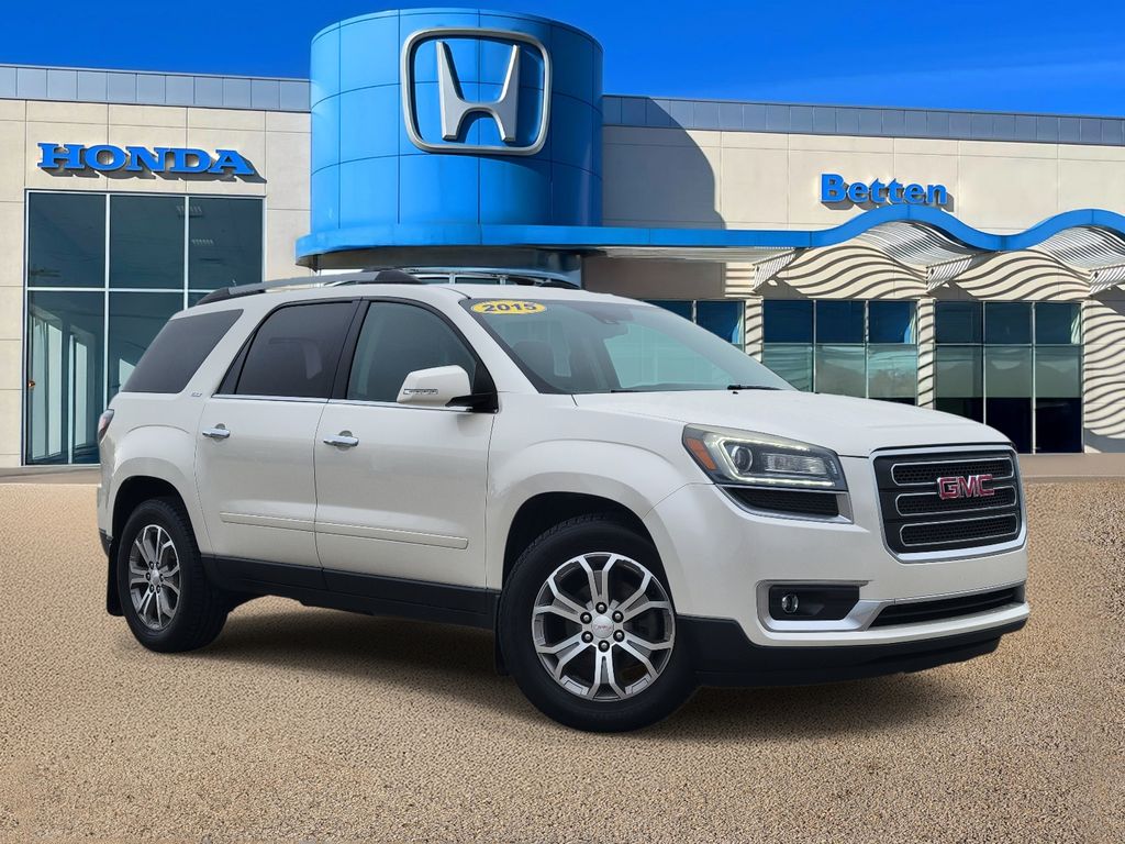 White Diamond Clearcoat 2015 GMC Acadia SUV / Crossover All-Wheel Drive 6-Speed Automatic