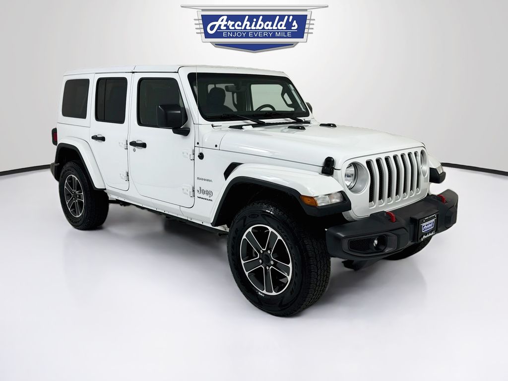 Bright White Clearcoat 2023 Jeep Wrangler SUV / Crossover Four-Wheel Drive 8-Speed Automatic