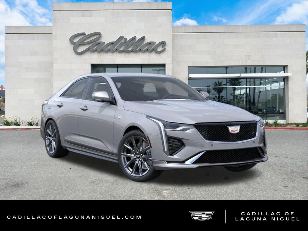 Argent Silver Metallic 2026 Cadillac CT4 Sedan Rear-Wheel Drive 8-Speed Automatic