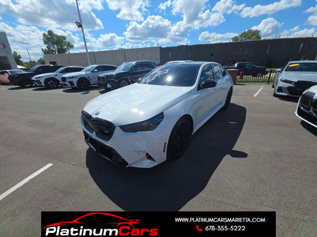 Alpine White 2026 BMW M5 Sedan All-Wheel Drive 8-Speed Automatic