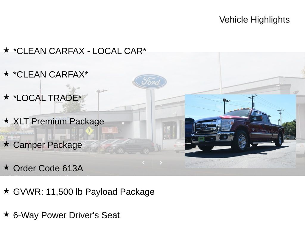 2016 Ford F-350 Super Duty XLT
