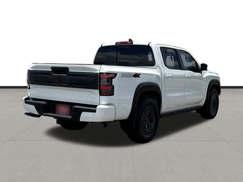 2025 Nissan Frontier PRO-4X White at Central Houston Nissan