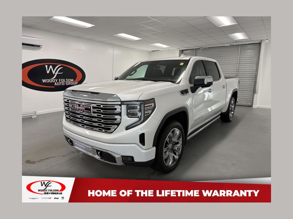 White Frost 2024 GMC Sierra 1500 Pickup Truck Four-Wheel Drive Automatic