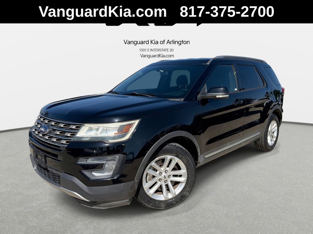 Shadow Black 2017 Ford Explorer SUV / Crossover Front-Wheel Drive 6-Speed Automatic