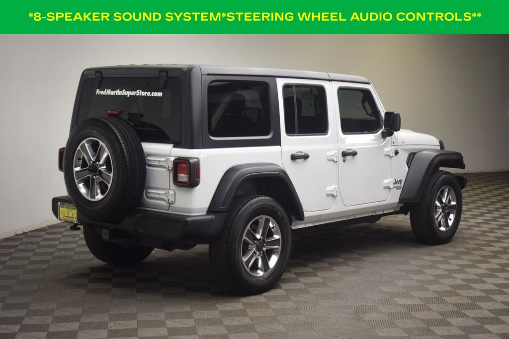 used 2021 Jeep Wrangler car, priced at $28,700