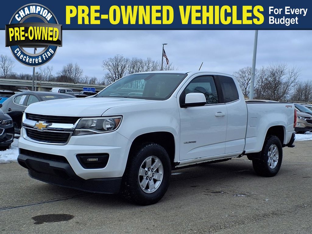 2017 Chevrolet Colorado Work Truck Extended Cab LB 4WD