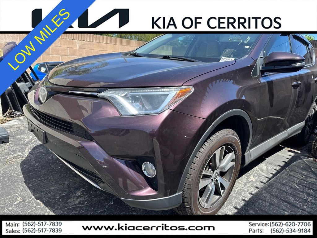 Black Currant Metallic 2018 Toyota RAV4 XLE AWD SUV / Crossover All-Wheel Drive 6-Speed Automatic