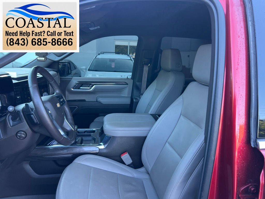 2023 Chevrolet Silverado 1500 LTZ Red at Bob Mills Chevrolet