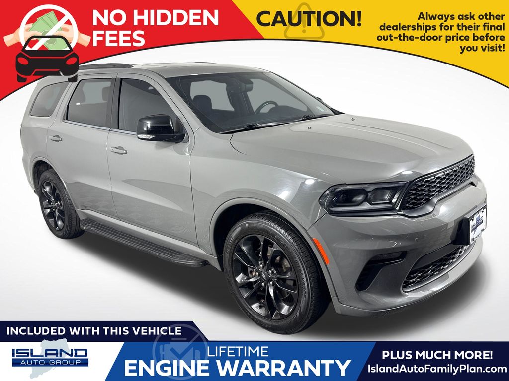 Destroyer Gray Clearcoat 2021 Dodge Durango SUV / Crossover All-Wheel Drive 8-Speed Automatic